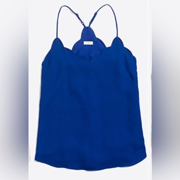 J. Crew Royal Blue Camisole Top - Picture 1 of 5